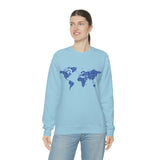 "Love the World" Heavy Blend Crewneck Sweatshirt