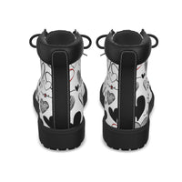 "Love" All-Over Print Women's Short Boots