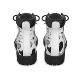 "Love" All-Over Print Women's Short Boots