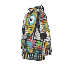 Load image into Gallery viewer, All-Over Print Kid&#39;s Sherpa Fleece Hoodie Blanket
