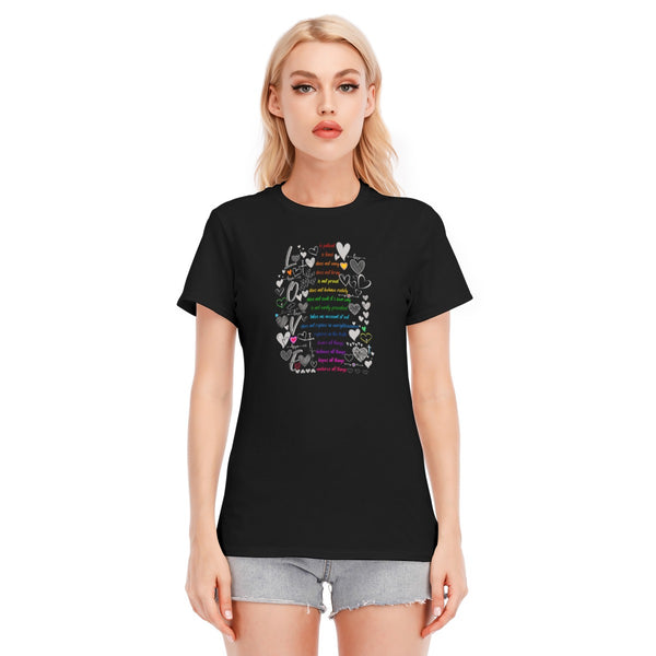 "Love" Women's T-Shirt-Cotton