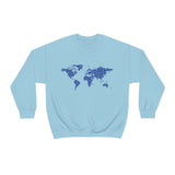 "Love the World" Heavy Blend Crewneck Sweatshirt