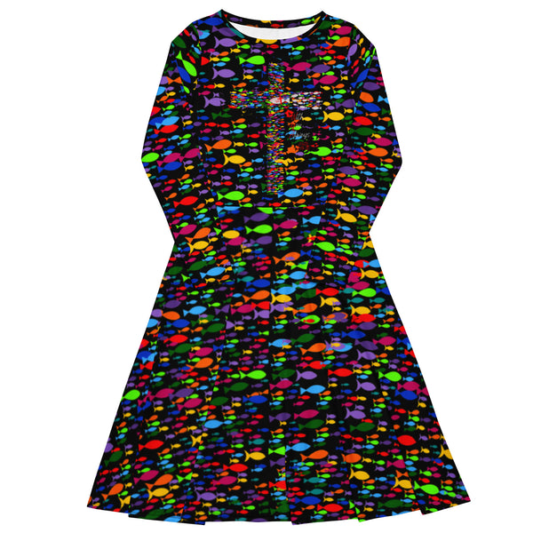 Fish Midi Dress