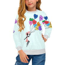 Load image into Gallery viewer, &quot;Faith&quot; Girls Sweatshirt Kids 6T-18T
