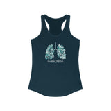 "Breathe Yahweh" Women's Ideal Racerback Tank