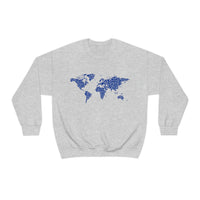 "Love the World" Heavy Blend Crewneck Sweatshirt