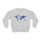 "Love the World" Heavy Blend Crewneck Sweatshirt