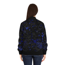 Load image into Gallery viewer, &quot;Heart&quot; Women&#39;s Bomber Jacket (AOP)
