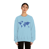 "Love the World" Heavy Blend Crewneck Sweatshirt