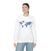 "Love the World" Heavy Blend Crewneck Sweatshirt