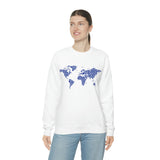 "Love the World" Heavy Blend Crewneck Sweatshirt