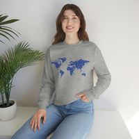 "Love the World" Heavy Blend Crewneck Sweatshirt