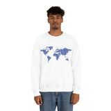 "Love the World" Heavy Blend Crewneck Sweatshirt