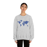 "Love the World" Heavy Blend Crewneck Sweatshirt