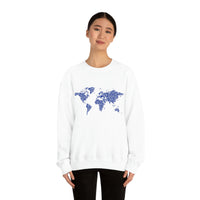 "Love the World" Heavy Blend Crewneck Sweatshirt