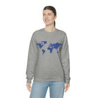 "Love the World" Heavy Blend Crewneck Sweatshirt