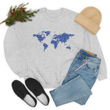 "Love the World" Heavy Blend Crewneck Sweatshirt