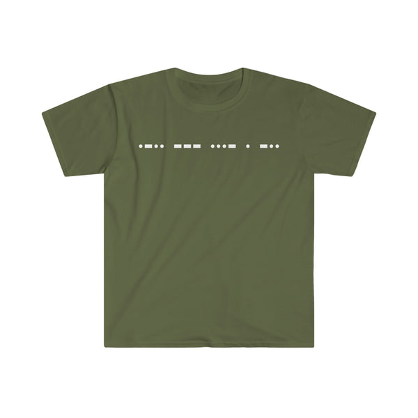 "Morse Code Loved" T-Shirt