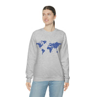 "Love the World" Heavy Blend Crewneck Sweatshirt