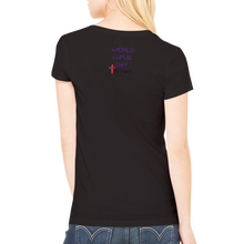 Load image into Gallery viewer, &quot;Lupus Awareness&quot; Front and Back Printed T-Shirt
